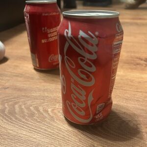 Coca-Cola Can factory error collectibles (2) or 1 sold separately